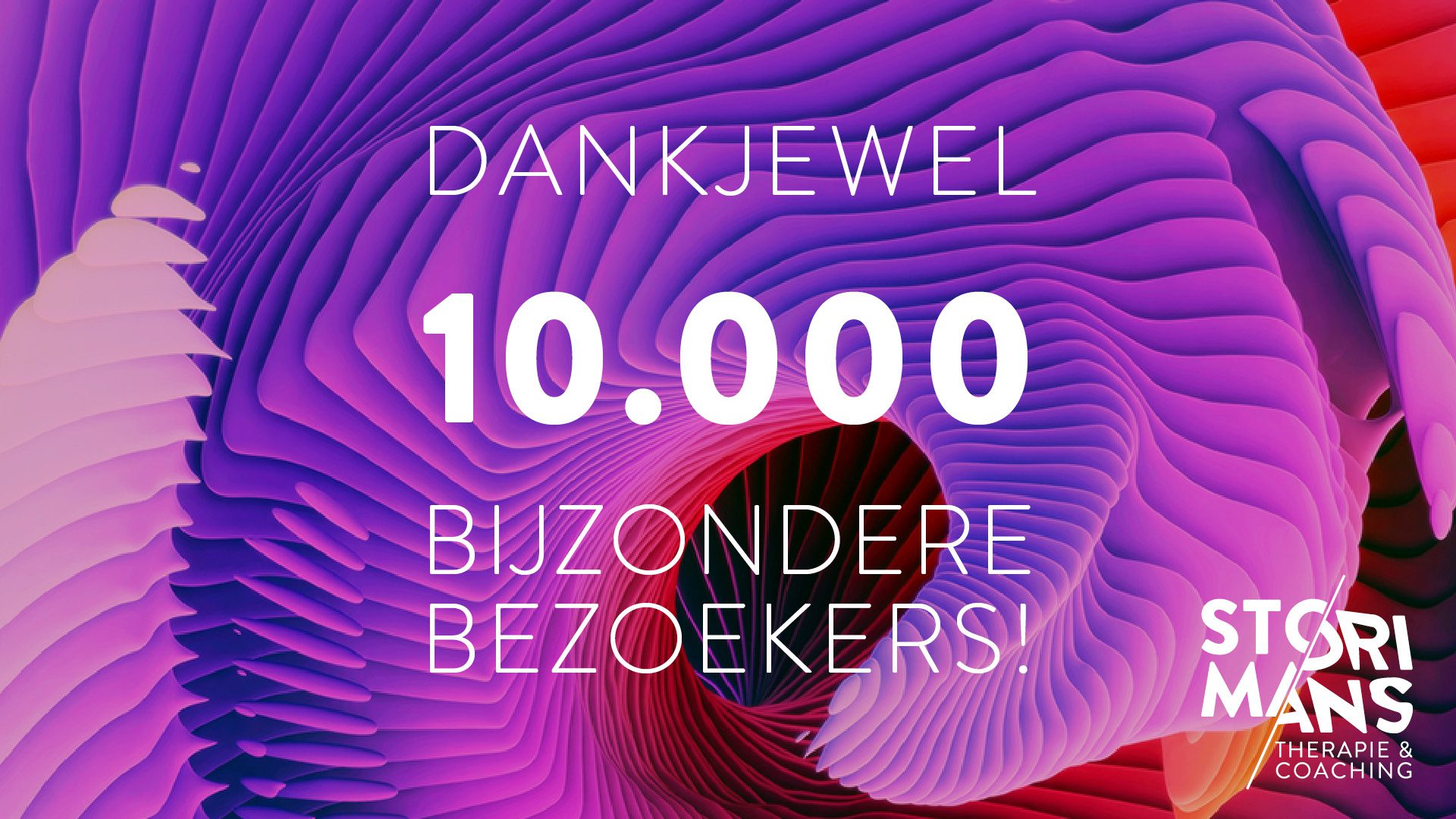 Storimans Therapie 10.000-bezoekers